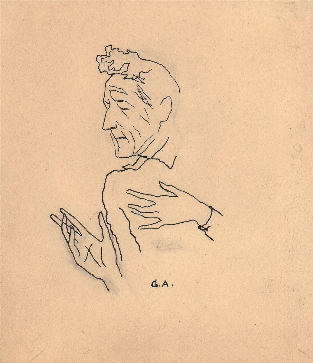 Жан Кокто портрет